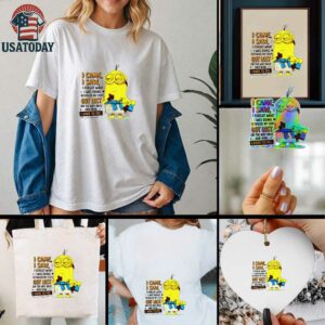 Minion I came I saw I forgot what doing retraced my steps got lost on the way back and now I have to pee shirt