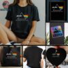 Cat rainbow the dark side of the meow t shirt