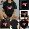 Caucasians style Cleveland Indians Chief Wahoo logo shirt