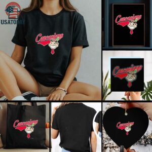 Caucasians style Cleveland Indians Chief Wahoo logo shirt