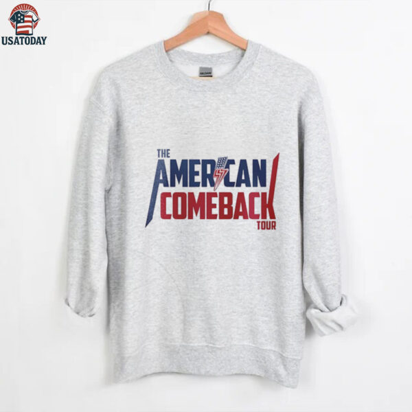 Charlie Kirk Freedom the American Comback tour shirt