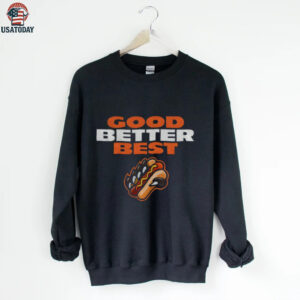 Chicago Bears hotdog good better best shirt