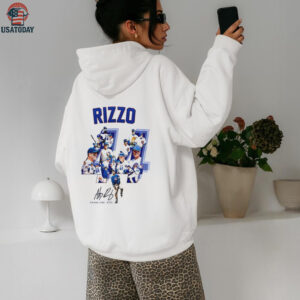 Chicago Cubs Thank You Legend Anthony Rizzo 44 signature graphic shirt