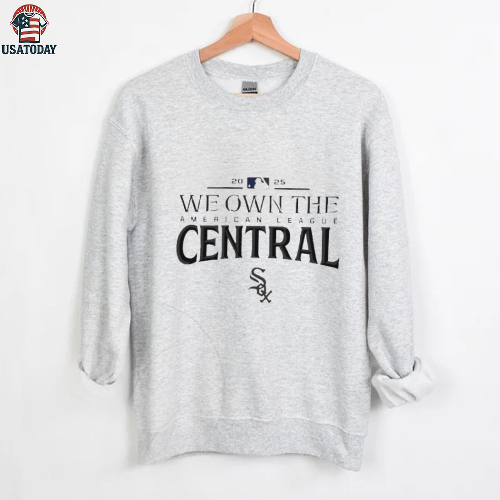 Chicago White Sox we own the American league Central 2025 MLB division champions shirt Chicago White Sox we own the American league Central 2025 MLB division champions shirt
