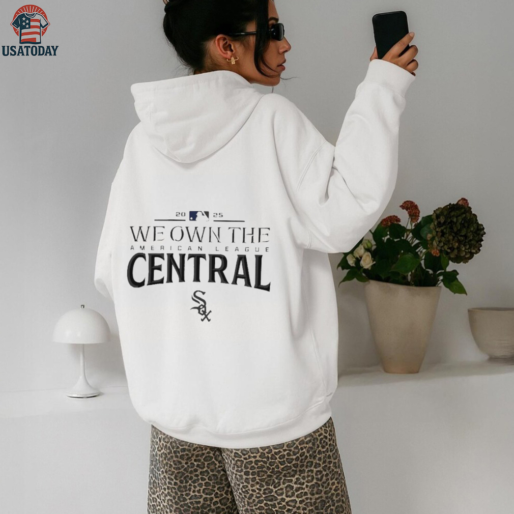 Chicago White Sox we own the American league Central 2025 MLB division champions shirt Chicago White Sox we own the American league Central 2025 MLB division champions shirt