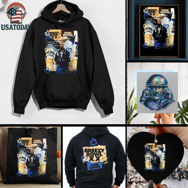 Chris Brown Breezy Bowl XX I lost my way somewhere in another galaxy scrapbook shirt