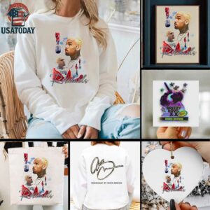 Chris Brown Breezy Bowl XX residuals signature shirt