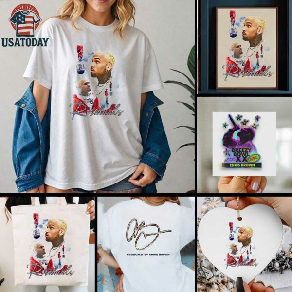 Chris Brown Breezy Bowl XX residuals signature shirt