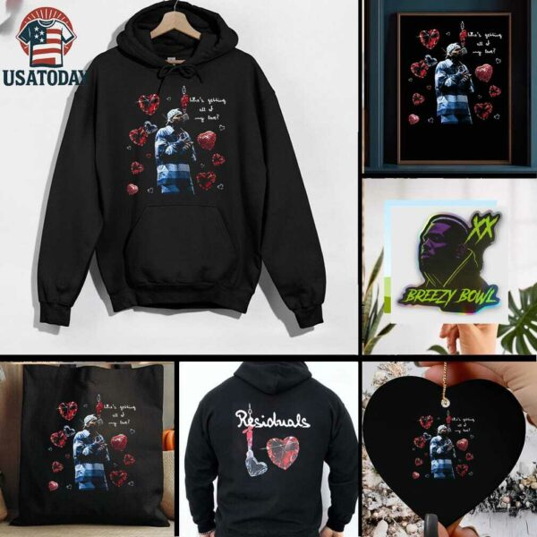 Chris Brown Breezy Bowl XX residuals who’s getting all of my love shirt