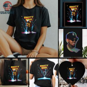 Chris Brown Breezy Bowl eclipse lightning shirt