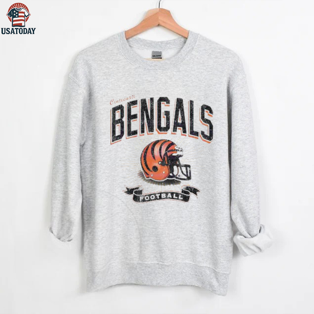 Cincinnati Bengals Football Helmet Distressed Vintage shirt Cincinnati Bengals Football Helmet Distressed Vintage shirt