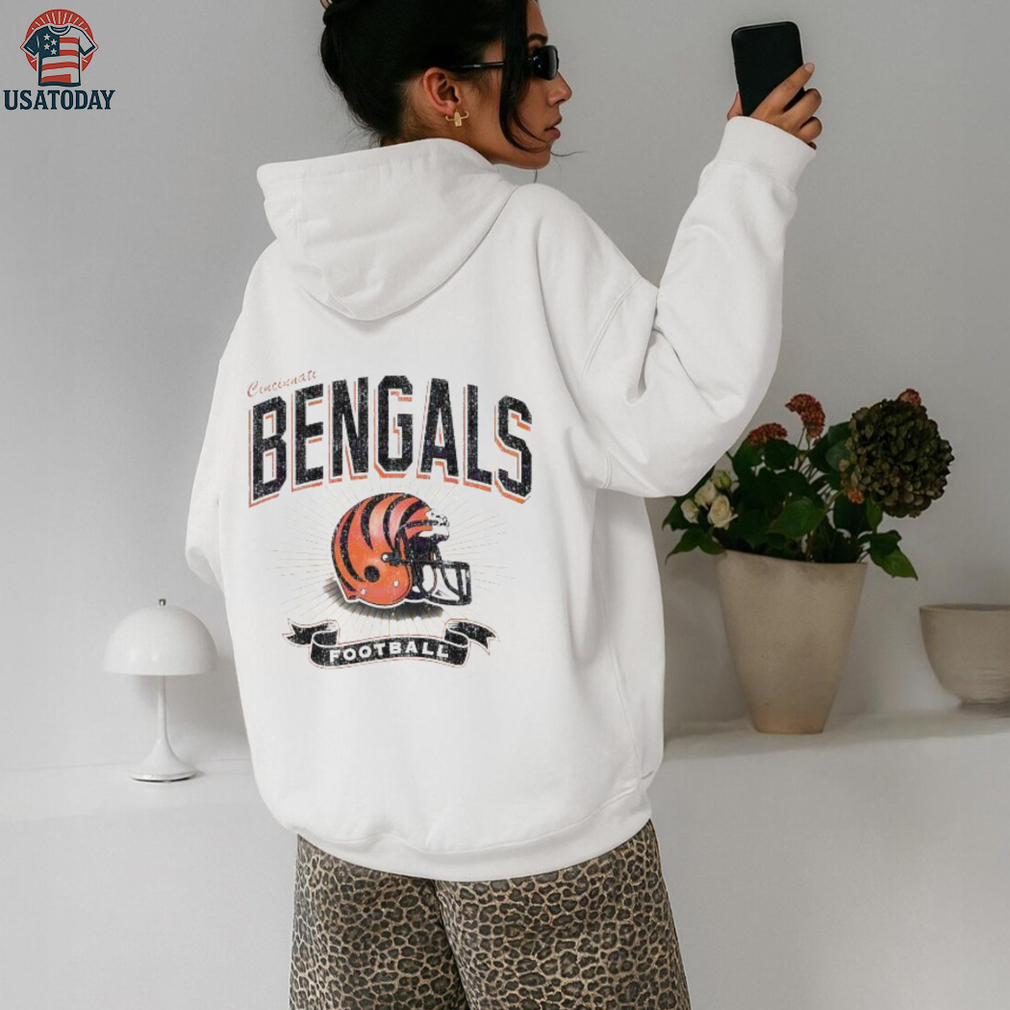 Cincinnati Bengals Football Helmet Distressed Vintage shirt Cincinnati Bengals Football Helmet Distressed Vintage shirt