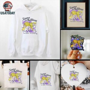 LSU Tigers vs LA Tech Bulldogs game day 2025 Tiger stadium shirt
