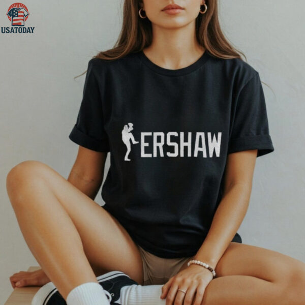 Clayton Kershaw Dodgers Pitching Baseball Player Forever 22 shirt