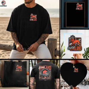 Cleveland Browns England taking the pound across the pond shirt