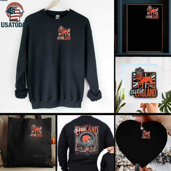 Cleveland Browns England taking the pound across the pond shirt