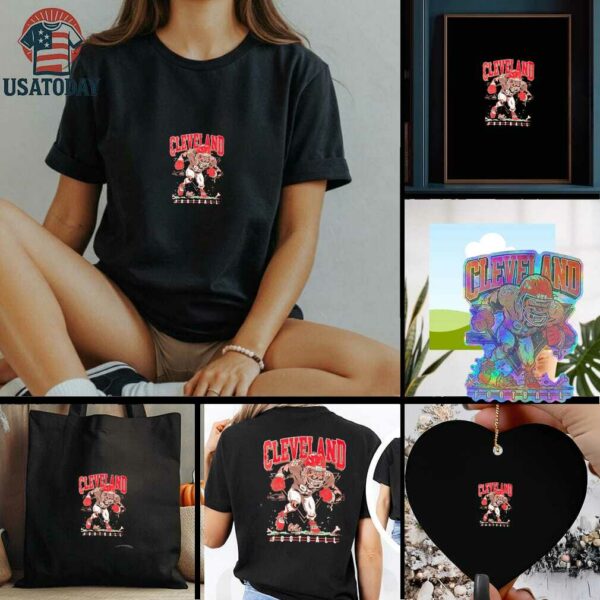 Cleveland Browns football mascot 2025 shirt