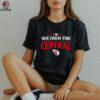 Cleveland Guardians we own the American league central 2025 MLB division champions shirt