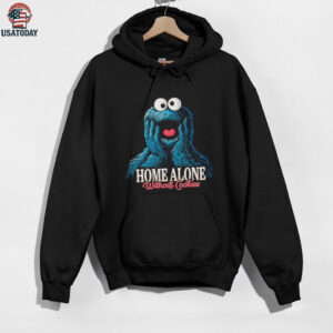 Cookie Monster X Kevin McCallister home alone without Cookies shirt