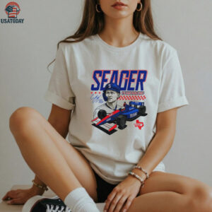 Corey Seager Texas Rangers Team Racing signature shirt