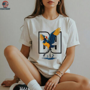 Crane Dancing Wings Out shirt
