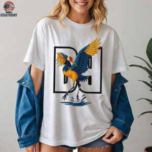 Crane Dancing Wings Out shirt