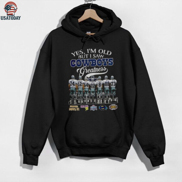 Dallas Cowboys Football yes I’m old but I saw Cowboys greatness signatures shirt