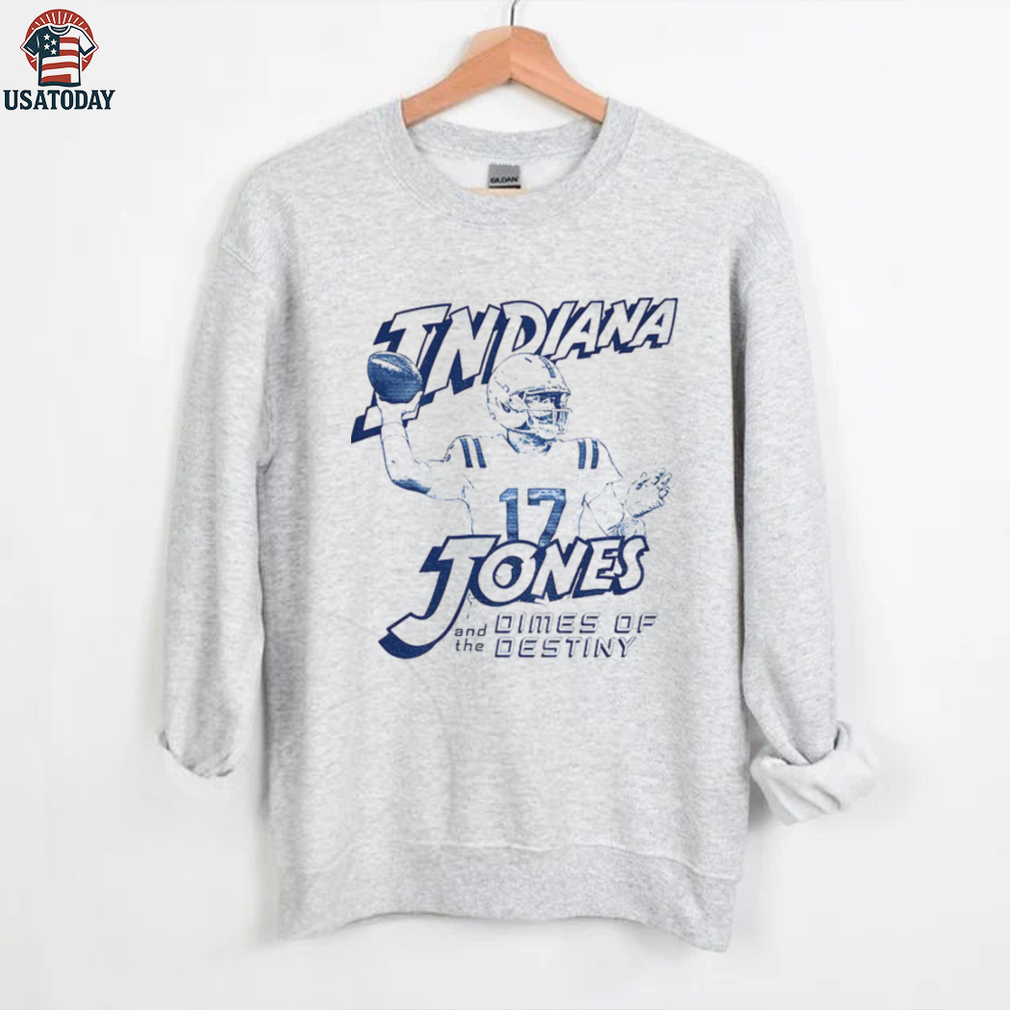 Daniel Jones Indianapolis Colts Indiana Jones and The Dimes of Destiny shirt Daniel Jones Indianapolis Colts Indiana Jones and The Dimes of Destiny shirt