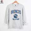 Denver Broncos Football Helmet Distressed Vintage shirt