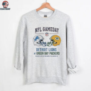 Detroit Lions vs Green Bay Packers Dec 14 2025 Live From Lambeau Field Green Bay Wi NFL Gameday shirt