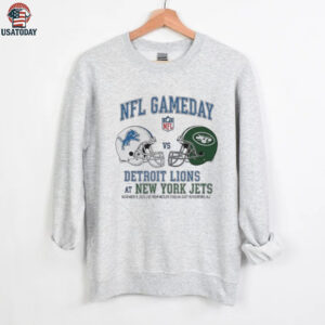Detroit Lions vs New York Jets Nov 9 2025 Live From Metlife Stadium East Rutherford Nj NFL Gameday shirt