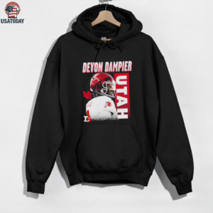 Devon Dampier Utah Utes player name shirt