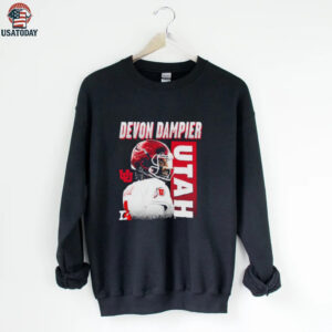 Devon Dampier Utah Utes player name shirt