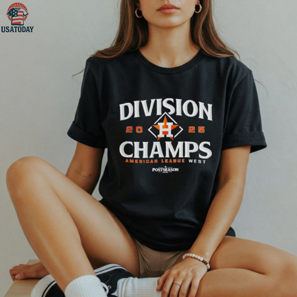 Division champs Houston Astros 2025 American League West MLB Postseason shirt Division champs Houston Astros 2025 American League West MLB Postseason shirt