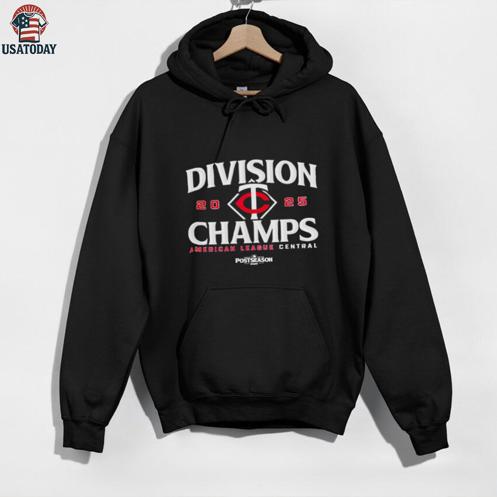 Division champs Minnesota Twins 2025 American League Central MLB Postseason shirt Division champs Minnesota Twins 2025 American League Central MLB Postseason shirt