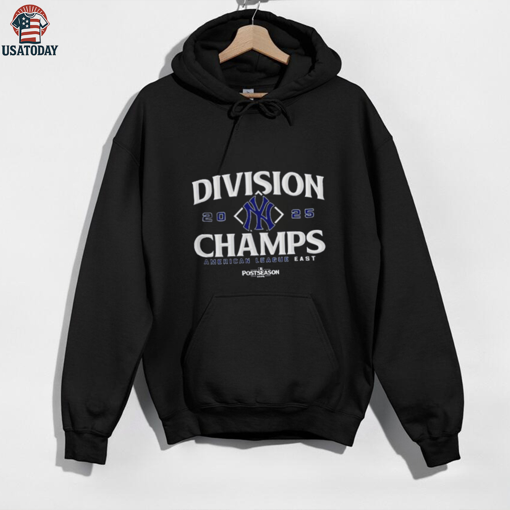 Division champs New York Yankees 2025 American League East MLB Postseason shirt Division champs New York Yankees 2025 American League East MLB Postseason shirt