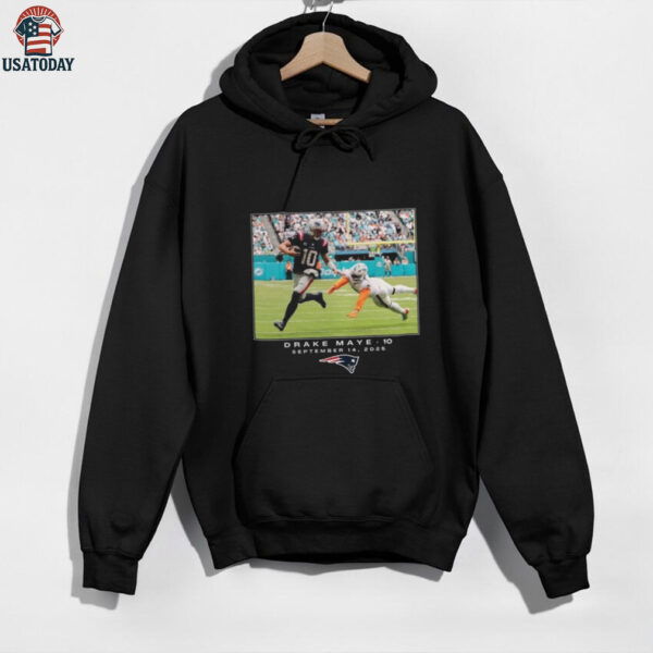 Drake Maye New England Patriots NFL Flash Features Week 2 T shirt