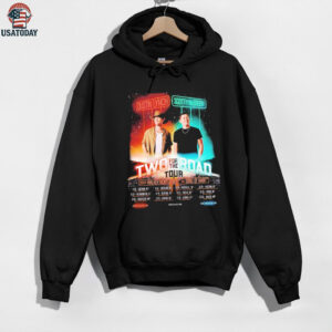 Dustin Lynch And Scotty McCreery Two For The Road Tour 2025 Dates T Shirts