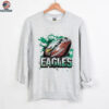 Eagles Football Paint Splash Shirt