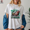Eagles Football Paint Splash Shirt