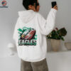 Eagles Football Paint Splash Shirt