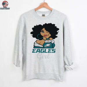 Eagles Girl Afro Lady Shirt