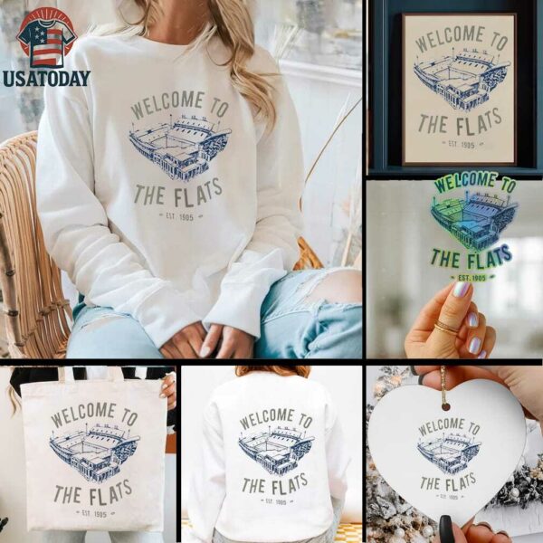 Welcome to the flats est 1905 Georgia Tech football shirt