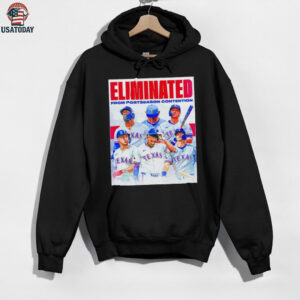 Eliminated Texas Rangers from postseason contention shirt