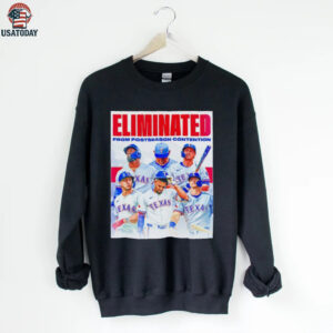 Eliminated Texas Rangers from postseason contention shirt