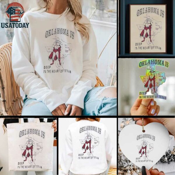 Oklahoma is deep in the heat of Texas Oklahoma Sooners shirt