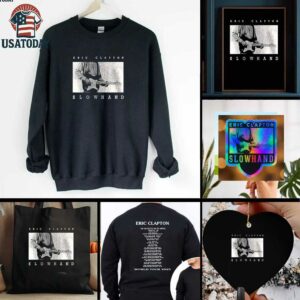Eric Clapton Slowhand 2025 world tour dates shirt