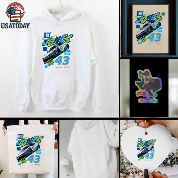 Erick Jones 43 AdventHealth Motor Club t shirt