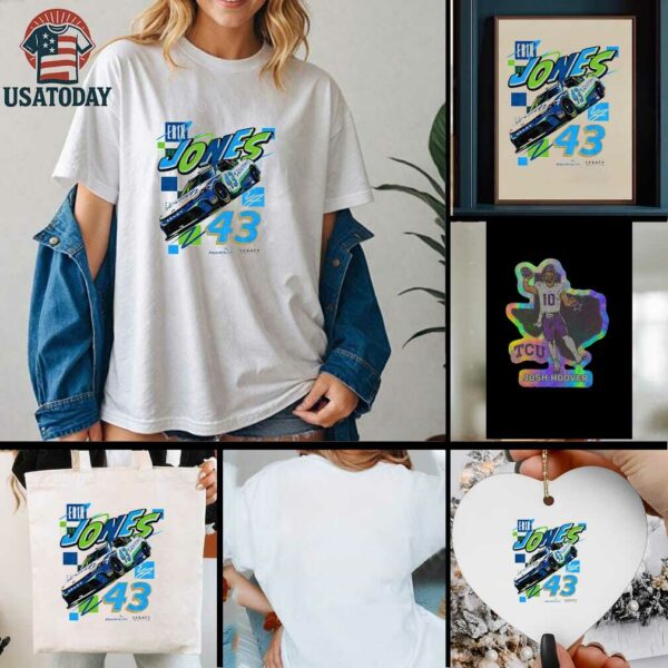 Erick Jones 43 AdventHealth Motor Club t shirt