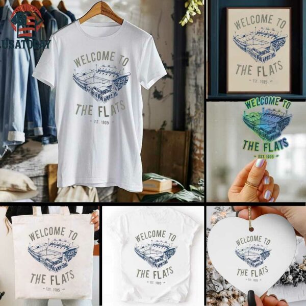 Welcome to the flats est 1905 Georgia Tech football shirt